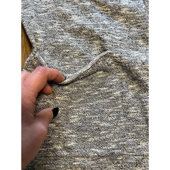 Madewell Womens Gray Cotton Blend Pockets Open-Front Long Cardigan Size Small - Picture 13 of 13